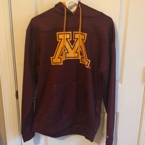 Champion university of Minnesota sweatshirt.